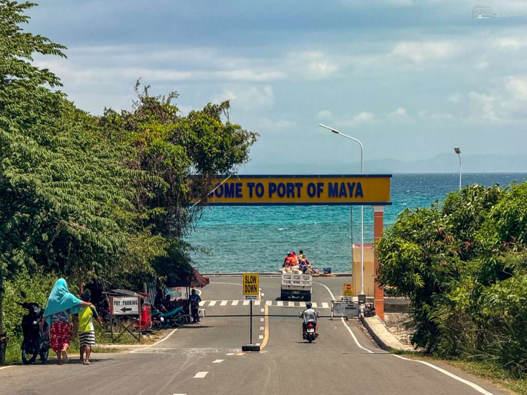 Maya Port boat terminal in Daanbantayan, Cebu