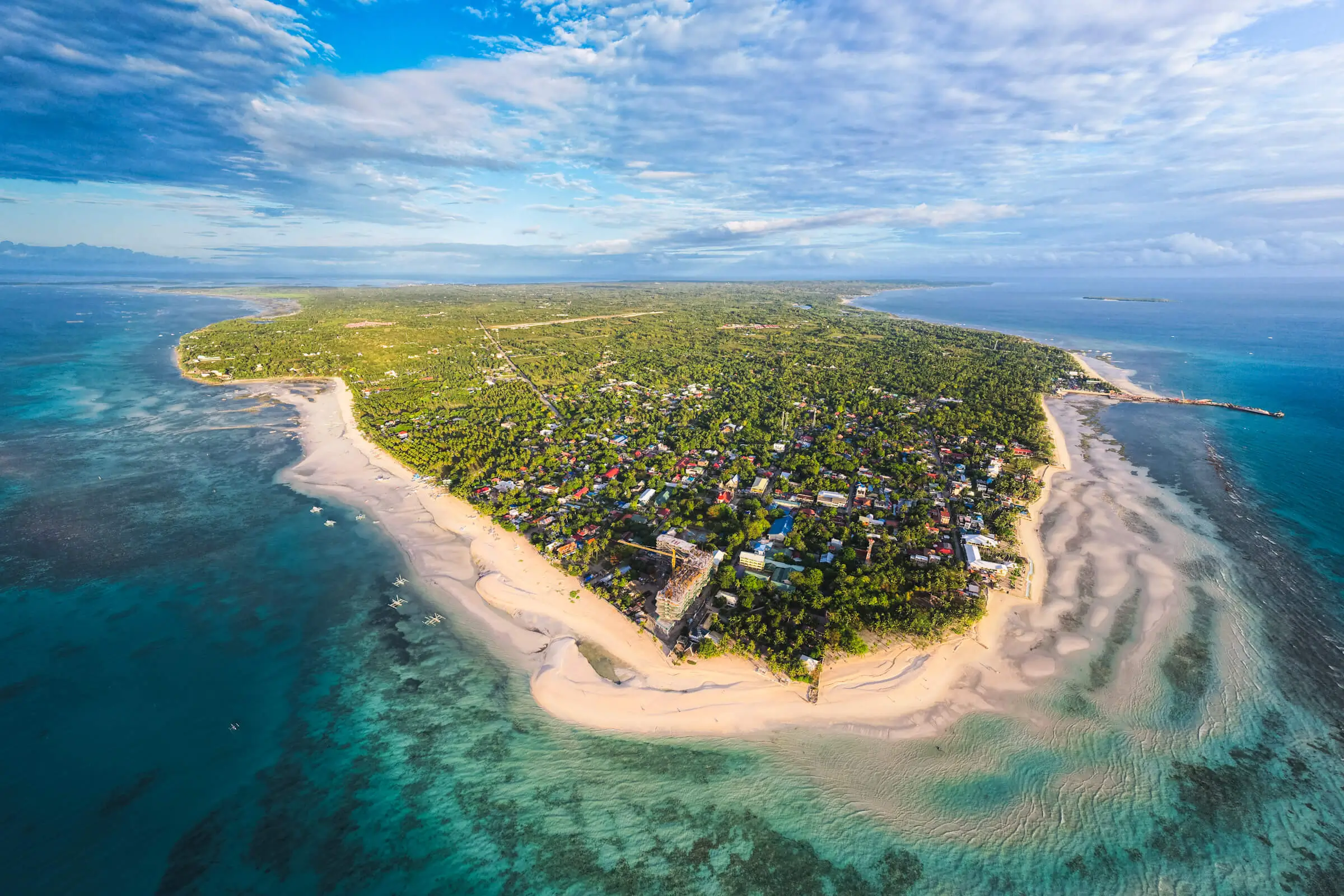 Bantayan Island white-sand beach